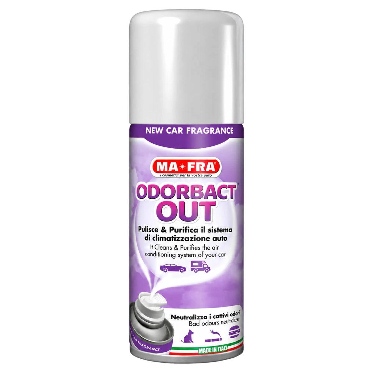 MAFRA Odorbact Out New Car 150ml car air conditioning purifier aerosol
