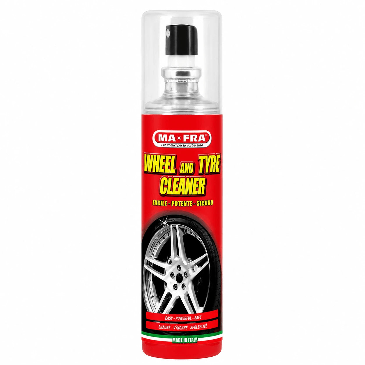 MAFRA active foam wheel and tyre cleaner 150 mL bottle