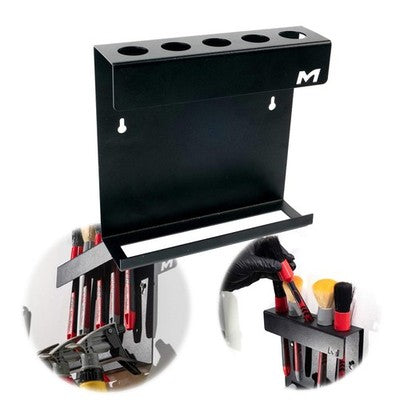 Maxshine Mini wall holder with detailing brushes and trigger spray bottles