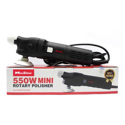 Maxshine M550 mini rotary polisher with 3-inch backing plate