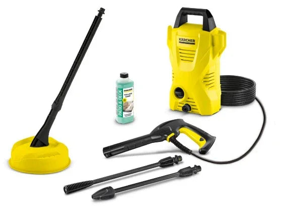 Kärcher K 2 Premium Home pressure washer with surface cleaner and accessories