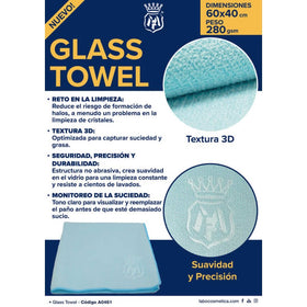 Labocosmetica Glass Towel 3D texture features and specifications