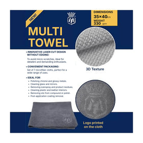 Labocosmetica Multi Towel 35×40cm microfibre detailing towels 7-piece pack
