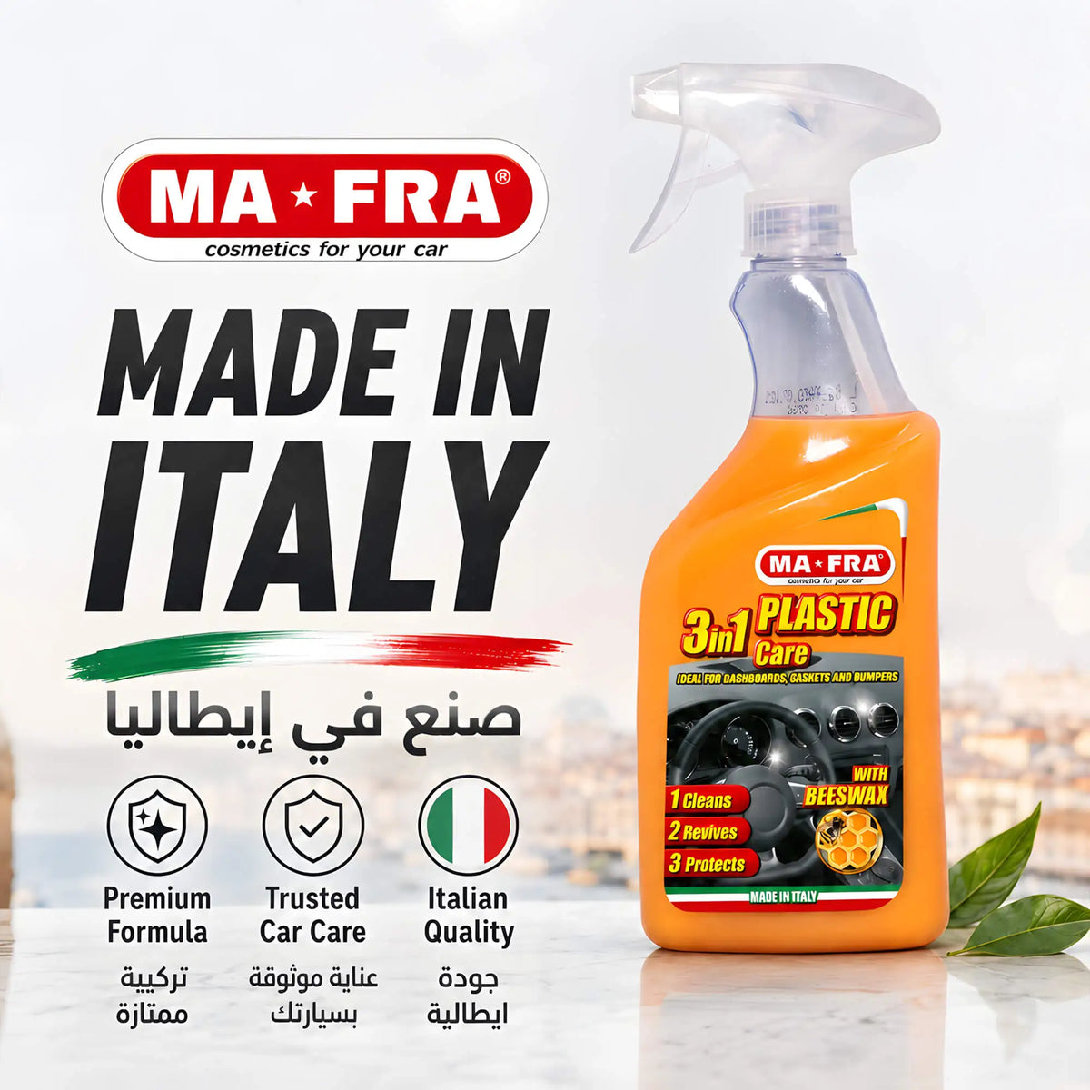 MAFRA 3 in 1 Plastic Care made in Italy