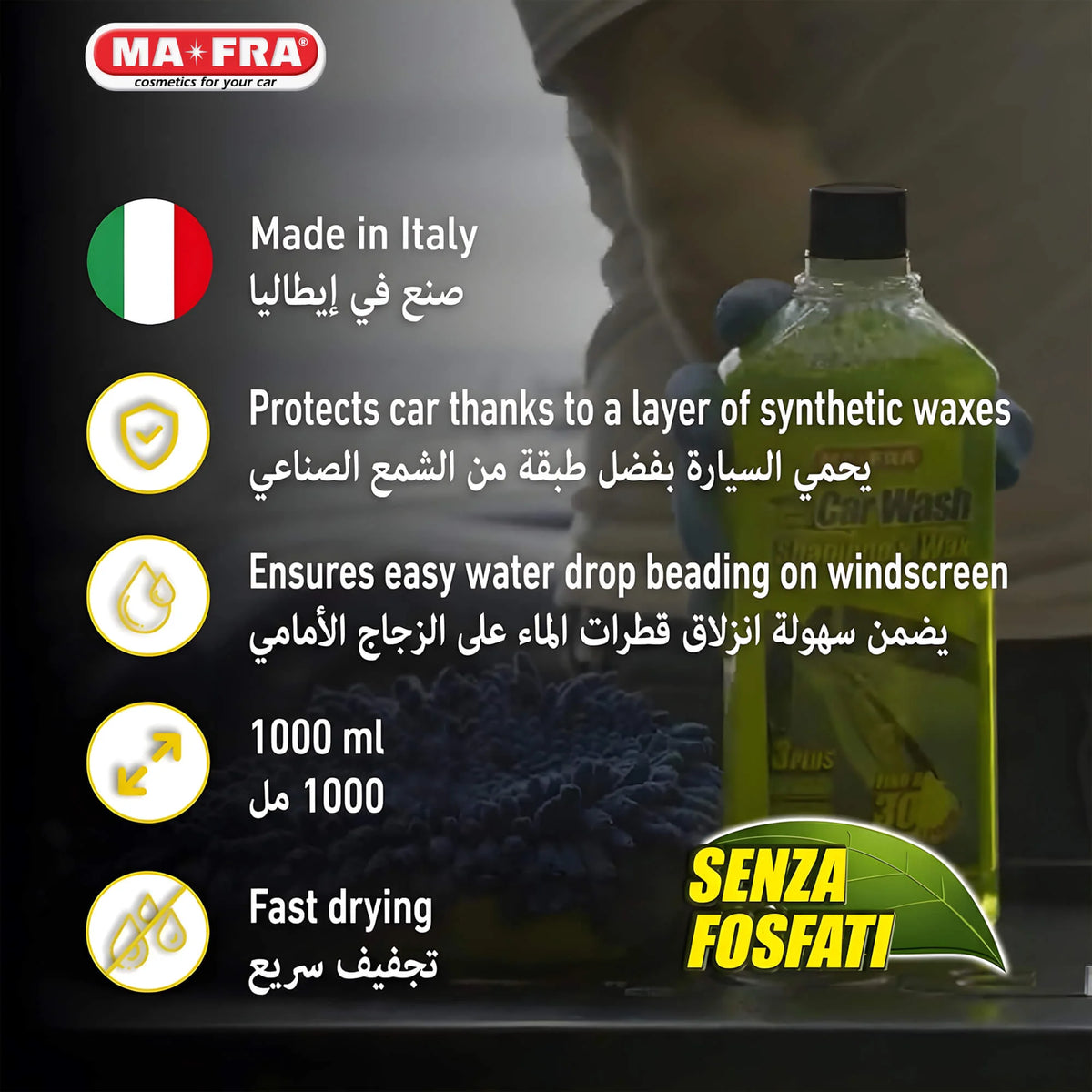 MAFRA shampoo and wax benefits