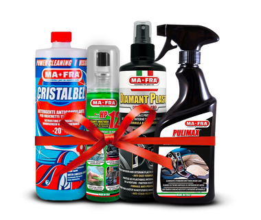 MAFRA car care bundle with Diamant Plast, Pulimax, Cristalbel and HP12