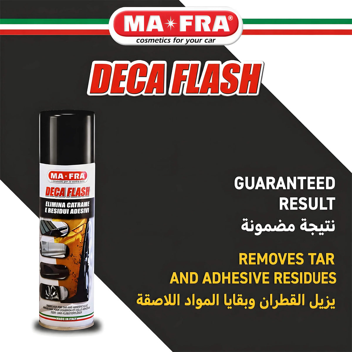 Tar and adhesive remover spray