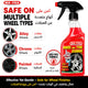 MAFRA Wheel and Tyre Cleaner safe for alloy, chrome and painted wheels
