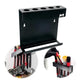 Maxshine Mini wall holder with detailing brushes and trigger spray bottles