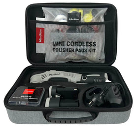Maxshine mini cordless hybrid polisher kit with polishing accessories