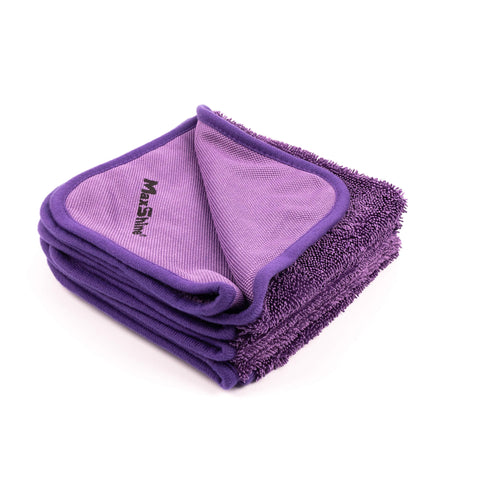 Maxshine Purple Twisted Loop Drying Towel