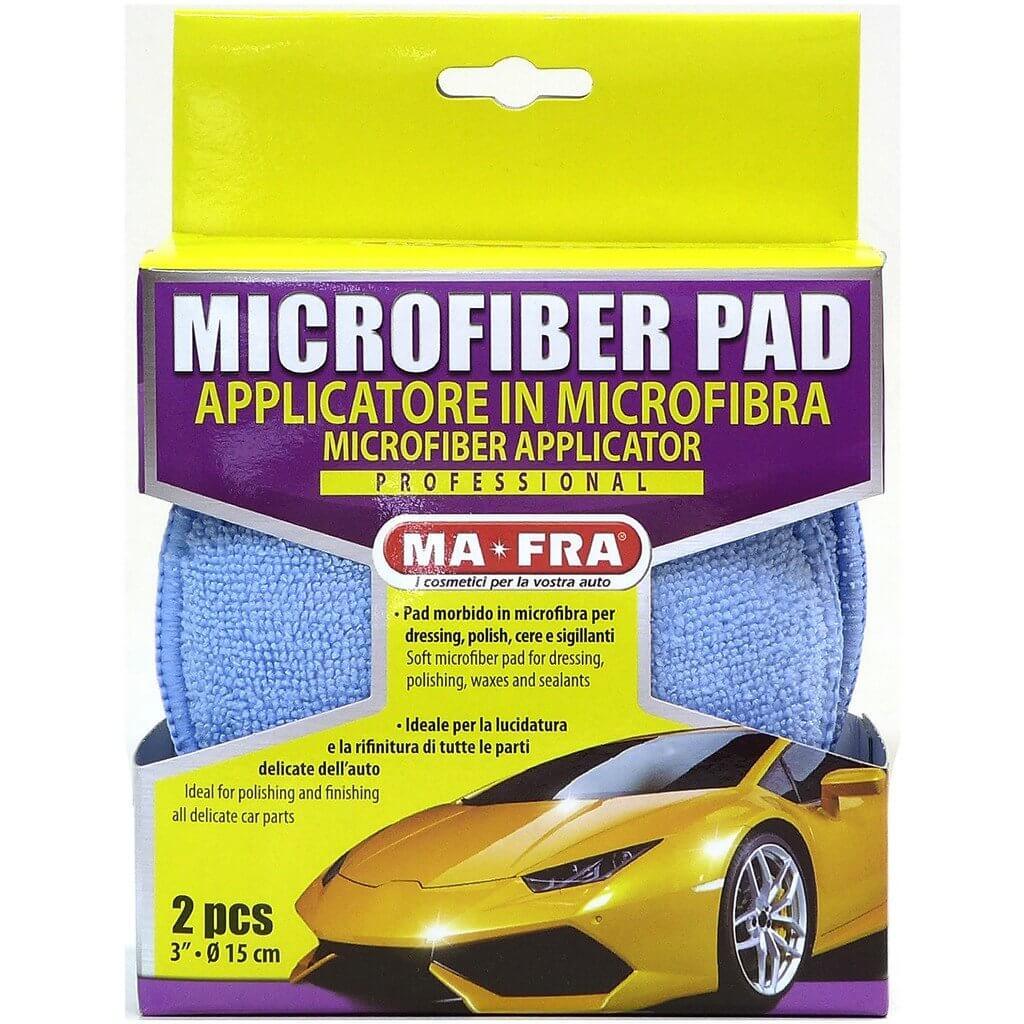 MAFRA microfibre wax and polish applicator pads 2 pieces