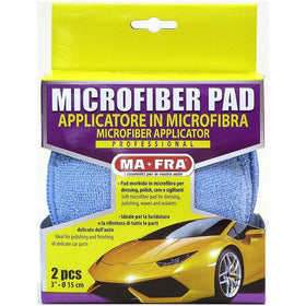 MAFRA microfibre wax and polish applicator pads 2 pieces